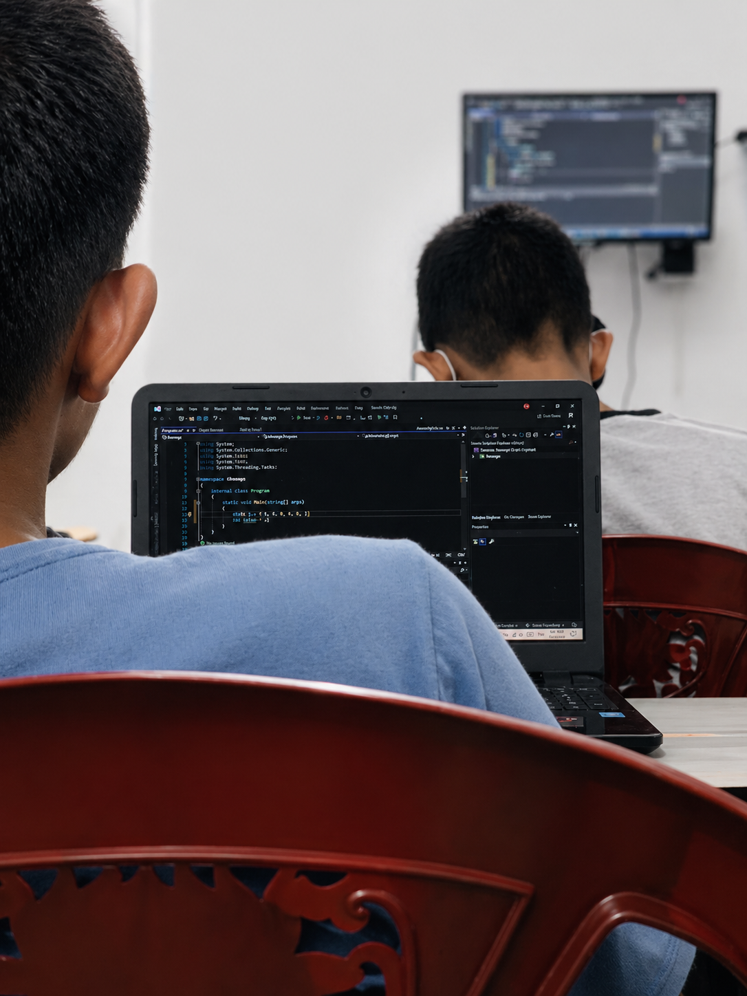 Coding session